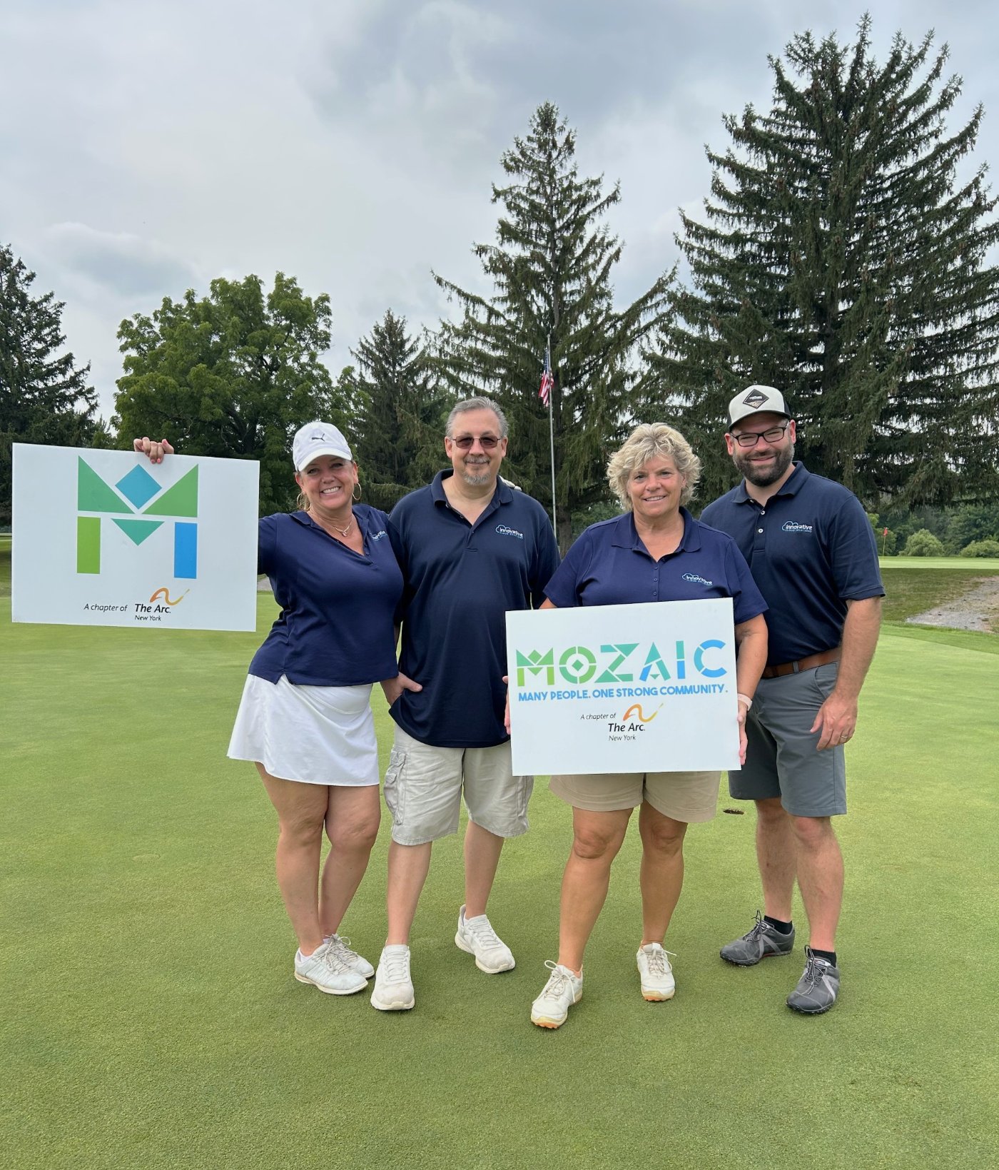 The ICS team on the course at Mozaic’s 29th Annual Golf Tournament